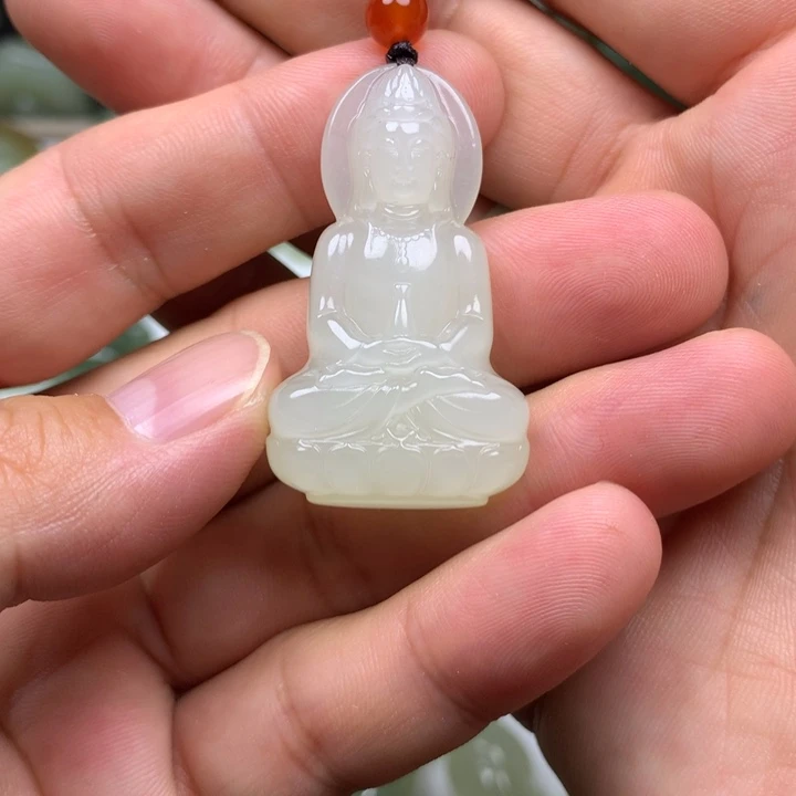 和田玉挂件未镶嵌