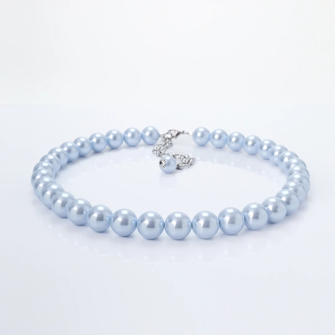 「天空之镜」施家定制蓝色气质经典百搭温柔时尚颈链