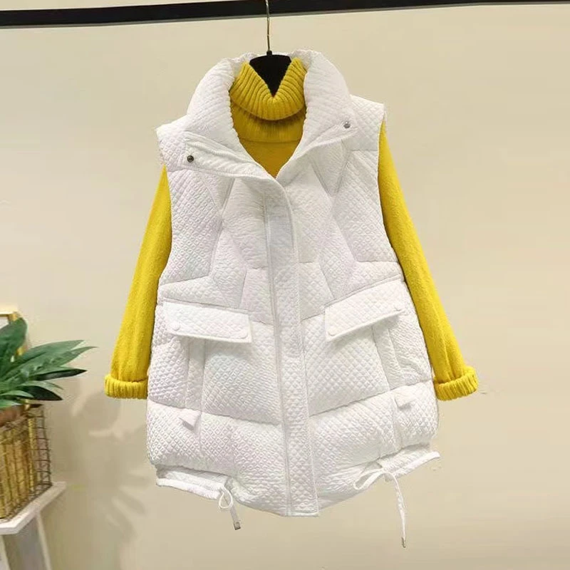 秋冬马甲外穿宽松韩版洋气短款时尚百搭加厚显瘦冬季网红保暖马夹