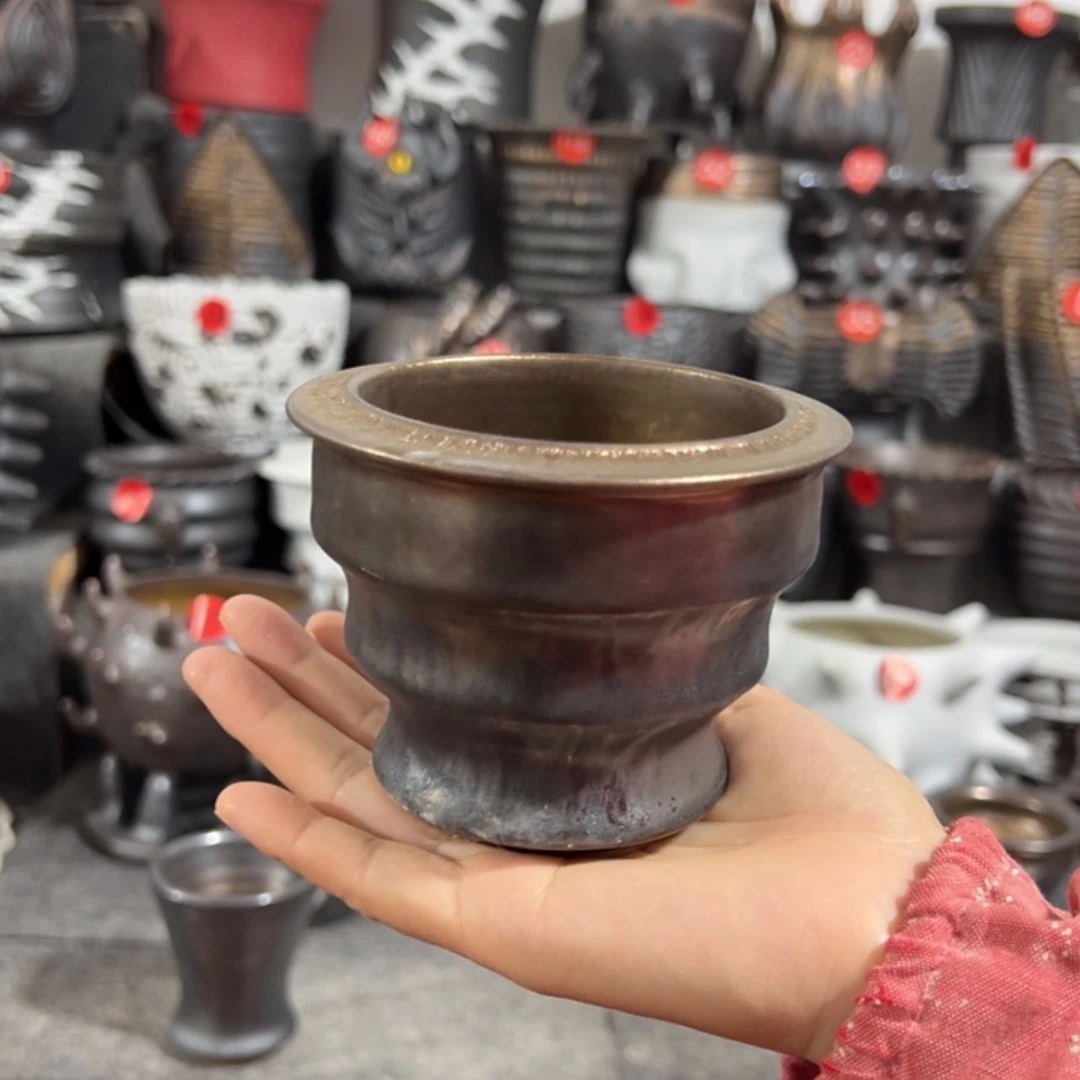 【闪购商品】陶瓷瓶口7.7高8.5