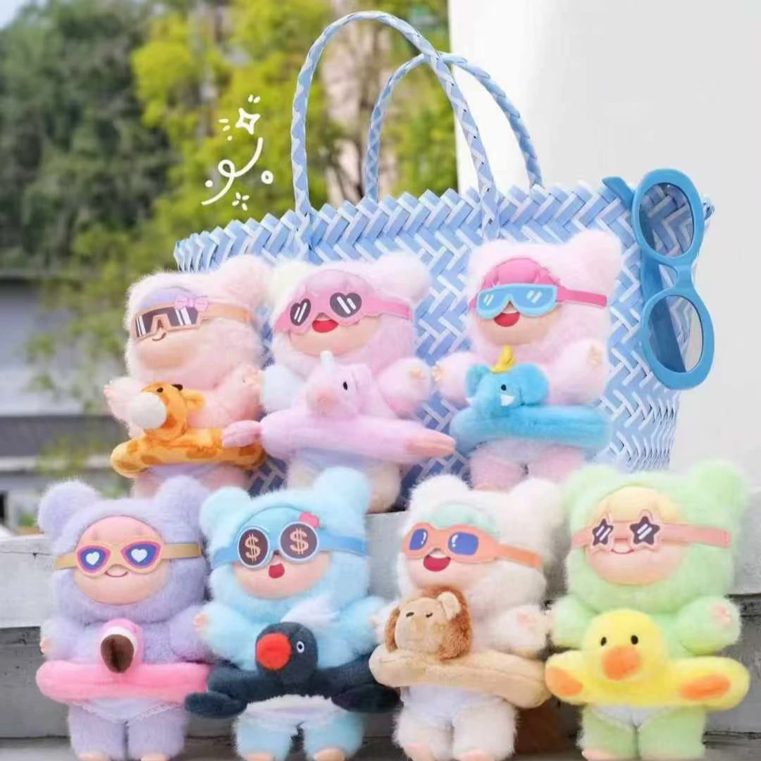 【拆盒】woow欢乐假日搪胶毛绒盲盒系列盲盒