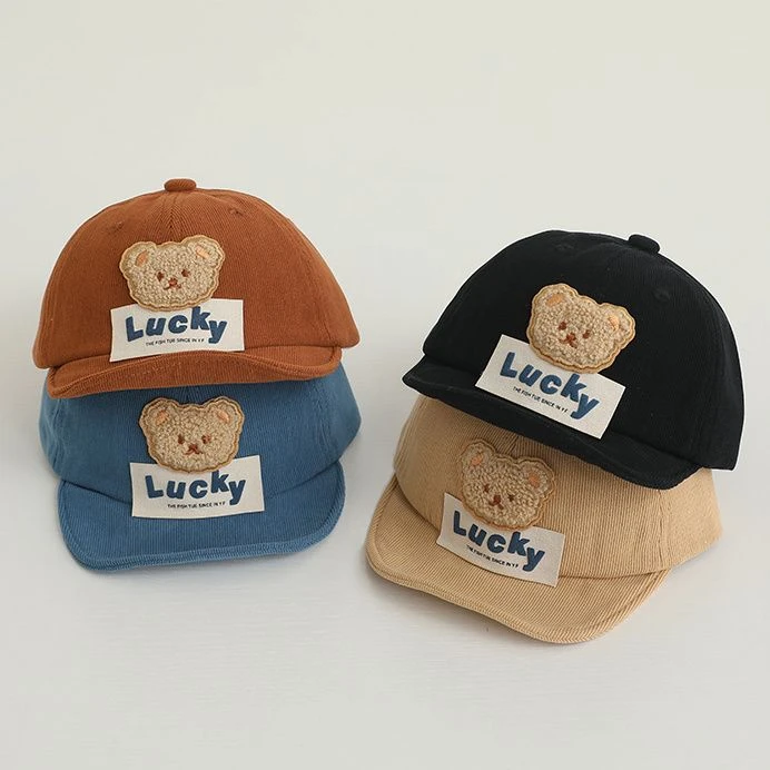 婴儿帽子春秋季防晒鸭舌帽男女宝宝遮阳棒球帽可爱超萌儿童软沿帽