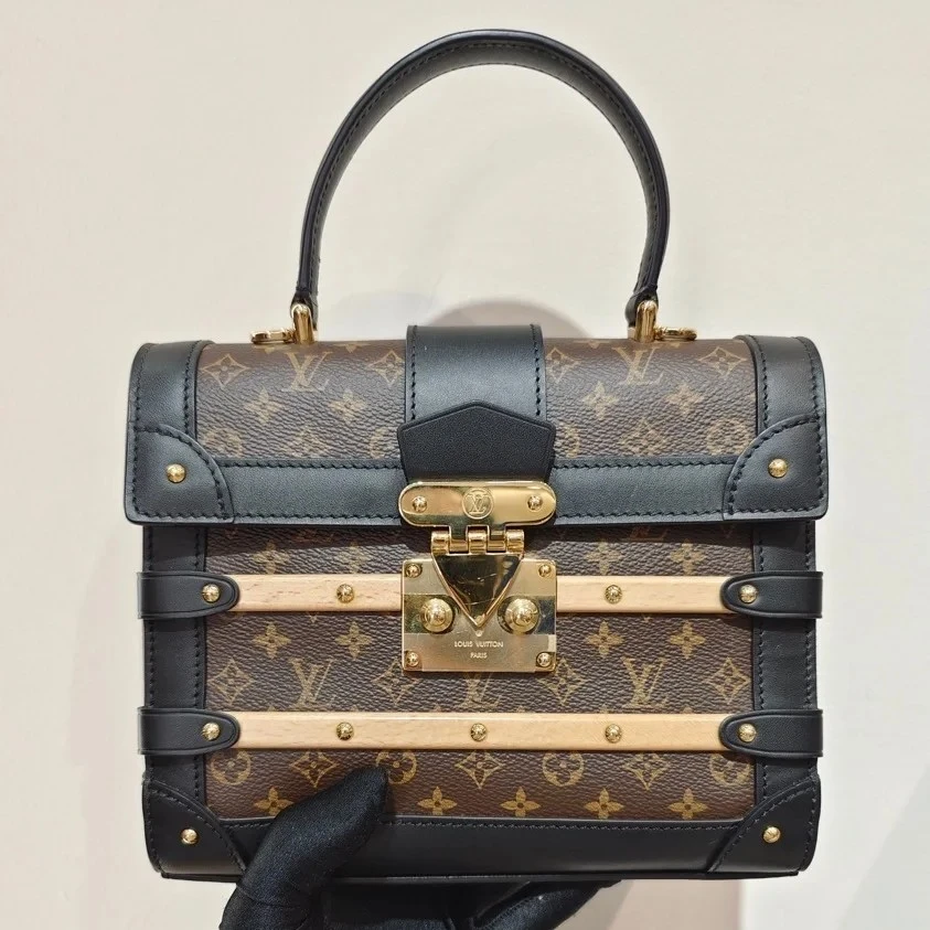 95新 LouisVuitton/路易威登 青奢荟/经典手提盒子包////32946