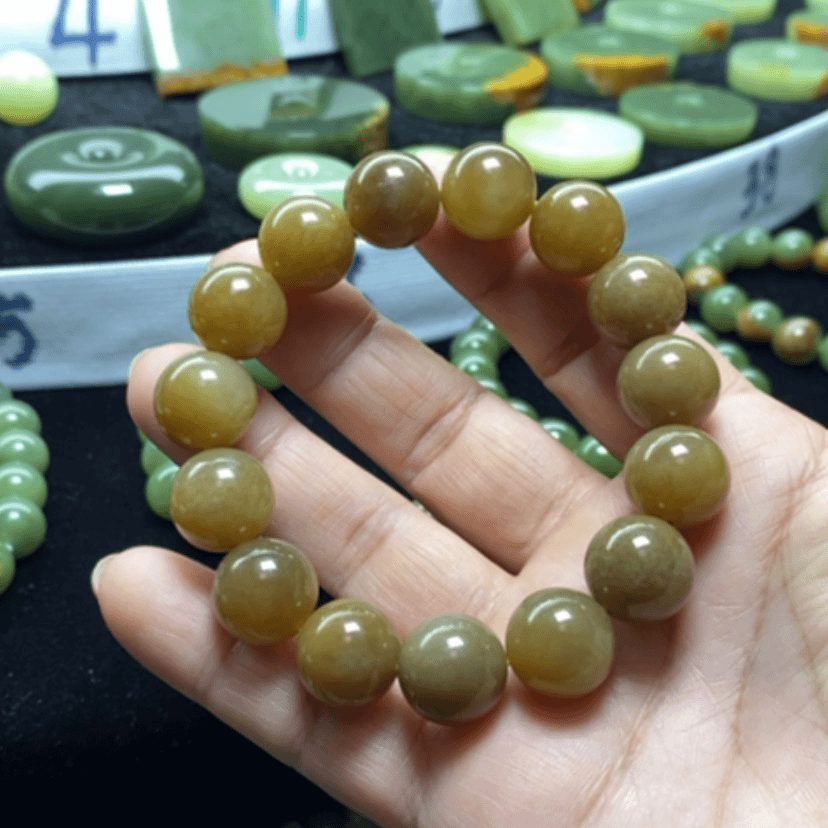 【闪购商品】和田玉（糖玉）手链未镶嵌