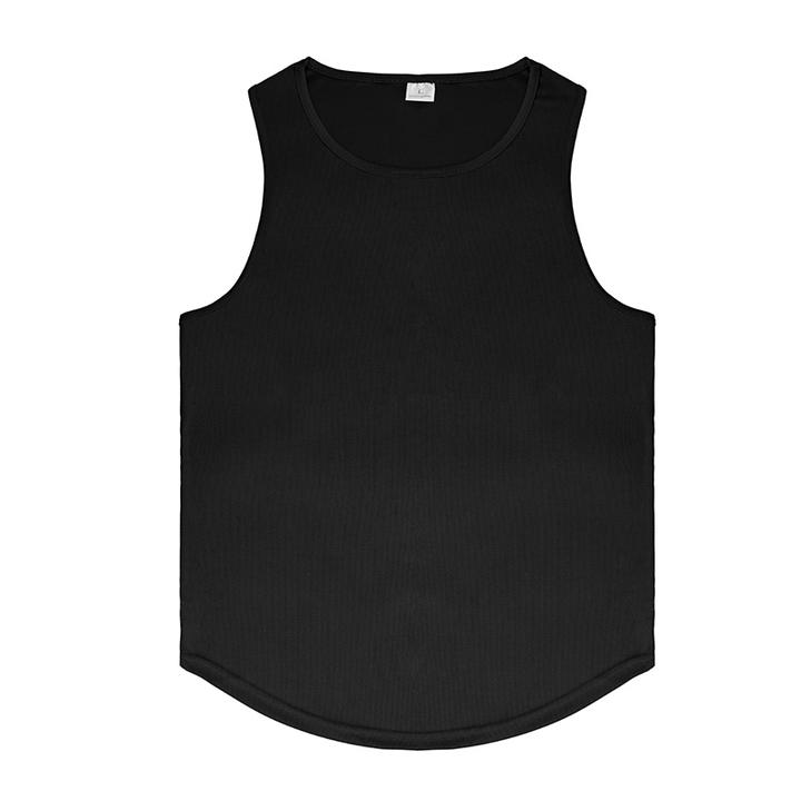 夏季新款肌肉健身速干凉感网眼背心美式宽松透气吸汗无袖男运动