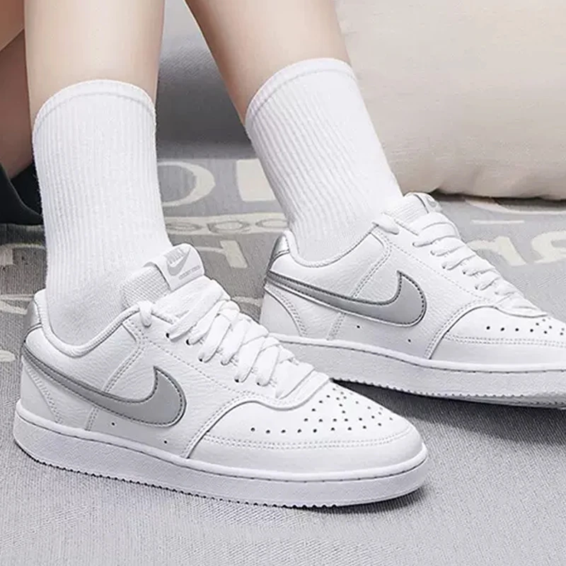 Nike/耐克女子 NIKE COURT VISION LOW休闲板鞋运动鞋 CD5434-111