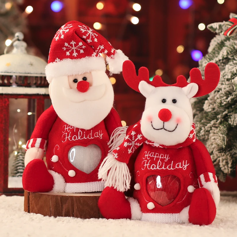 【帅比熊】圣诞节苹果袋平安夜装饰礼物包装袋礼盒儿童糖果袋小礼品