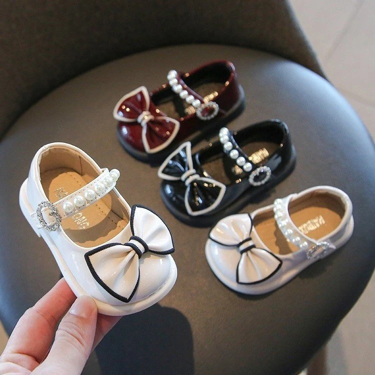 15-25码女宝宝鞋子公主鞋女童秋季单鞋软底春秋款女童鞋儿童皮鞋