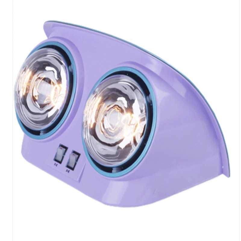 壁挂浴霸壁挂式灯暖卫生间三灯泡两灯浴室挂壁式取暖灯挂墙式浴霸