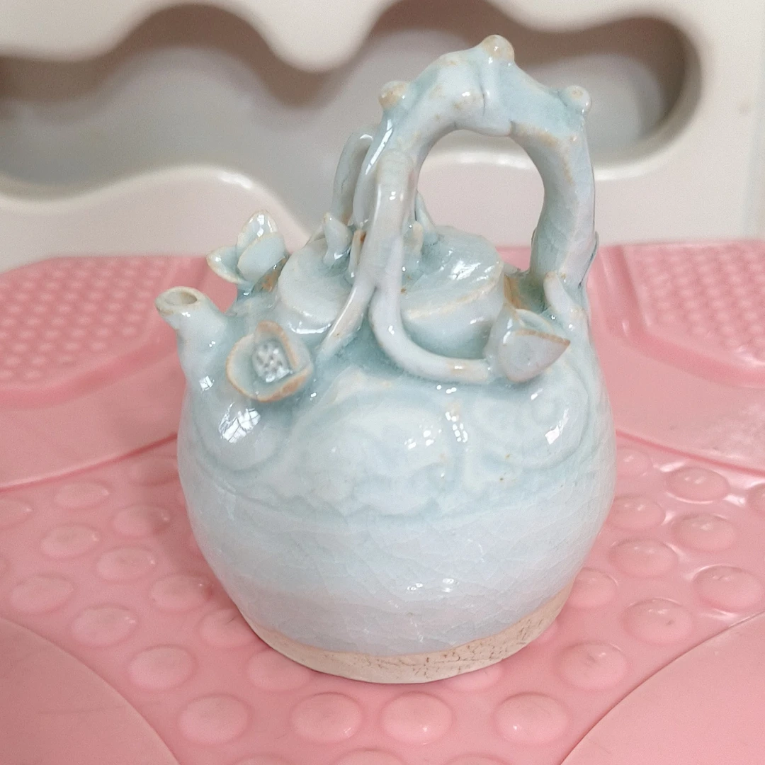 一件精美湖田窑文房水柱全品