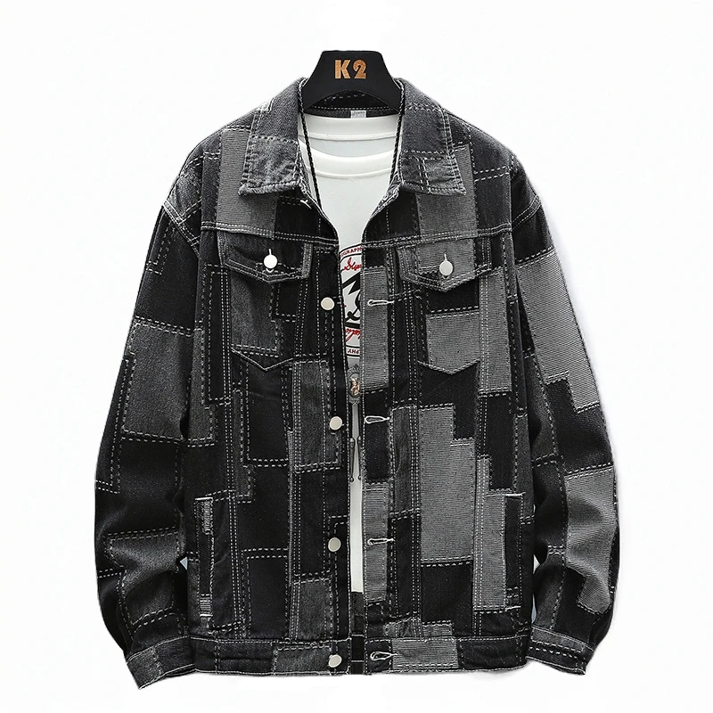 2023春季新款牛仔外套时尚潮流休闲百搭中性风无性别穿搭外套长袖