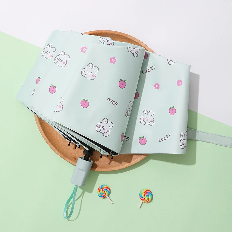 雨伞批发女式晴雨两用折叠遮阳伞太阳伞伞紫外线广告伞logo黑胶