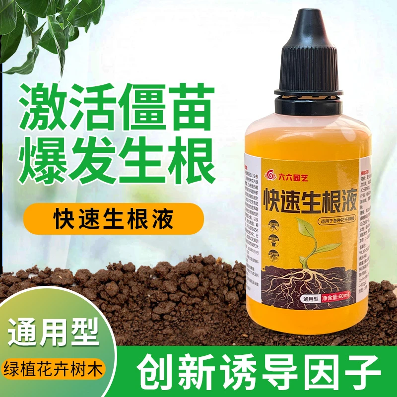 生根液植物快速生根剂水培扦插果树木通用多肉月季壮苗生根粉