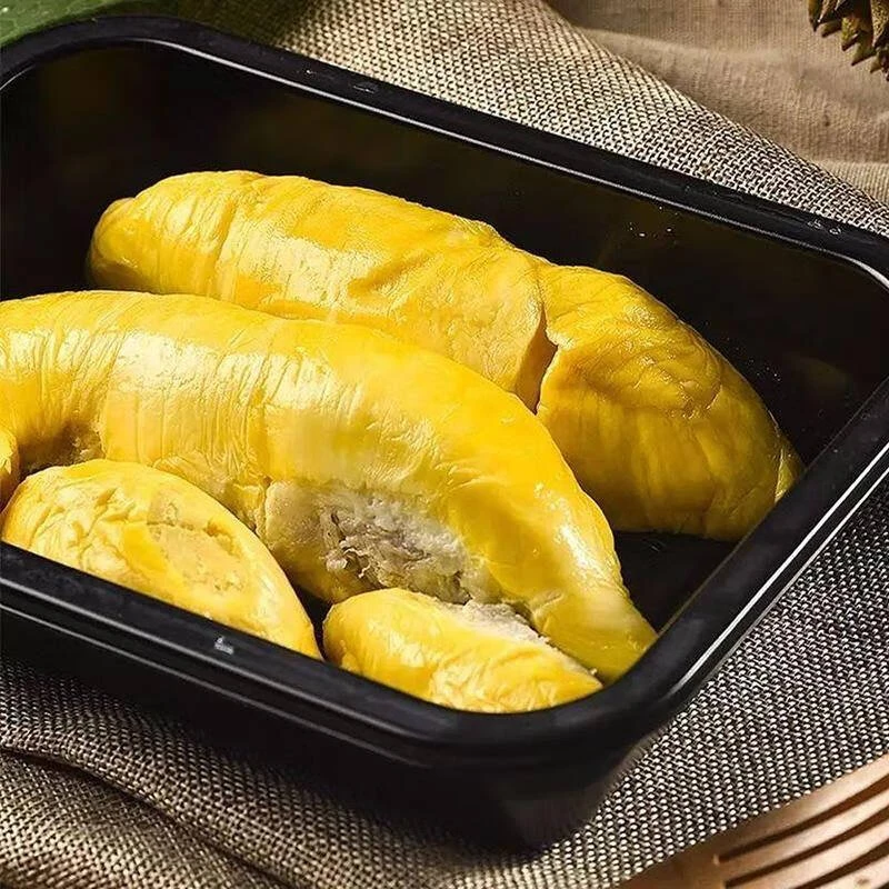 榴喜儿泰国长柄猫山王树熟榴莲肉有核含包装400g/盒冷冻香甜浓郁