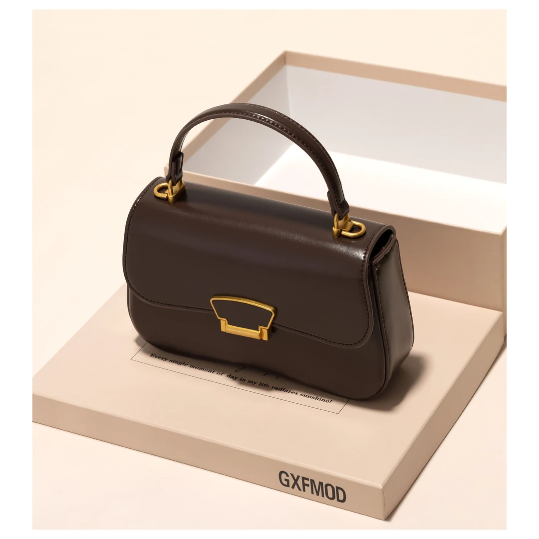 GXFMOD小众设计高级感手提小方包2025春夏流行复古时尚通勤斜挎包