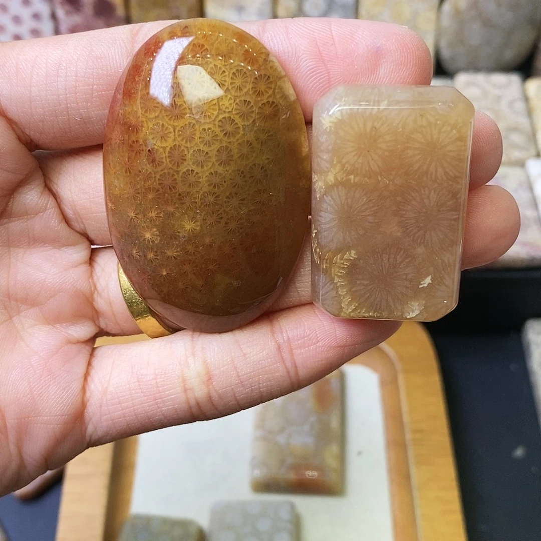 硅化玉颈饰足银镀金镶嵌气*