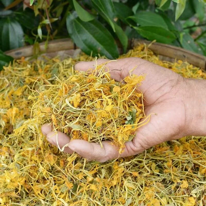 正宗广宁农村野生金银花干泡茶天然自晒茶饮