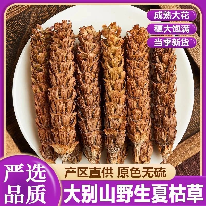 野生晒干新货手工夏枯草干中药材夏枯草泡茶夏菇草蒲公英