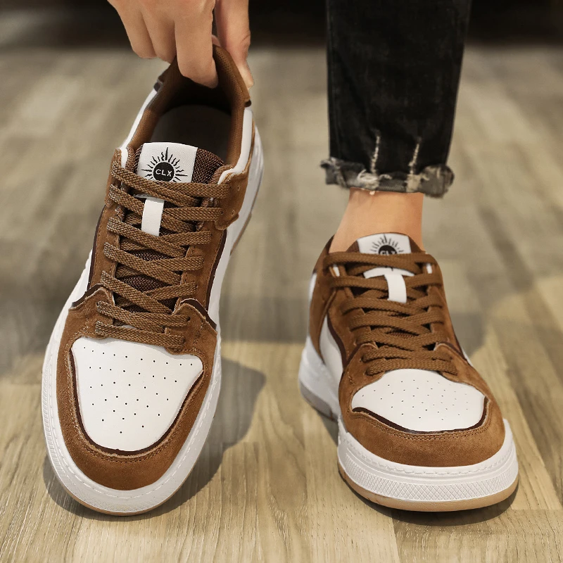 2025春季男鞋百搭德训男士潮鞋运动板鞋韩版潮流夏季休闲男款鞋子