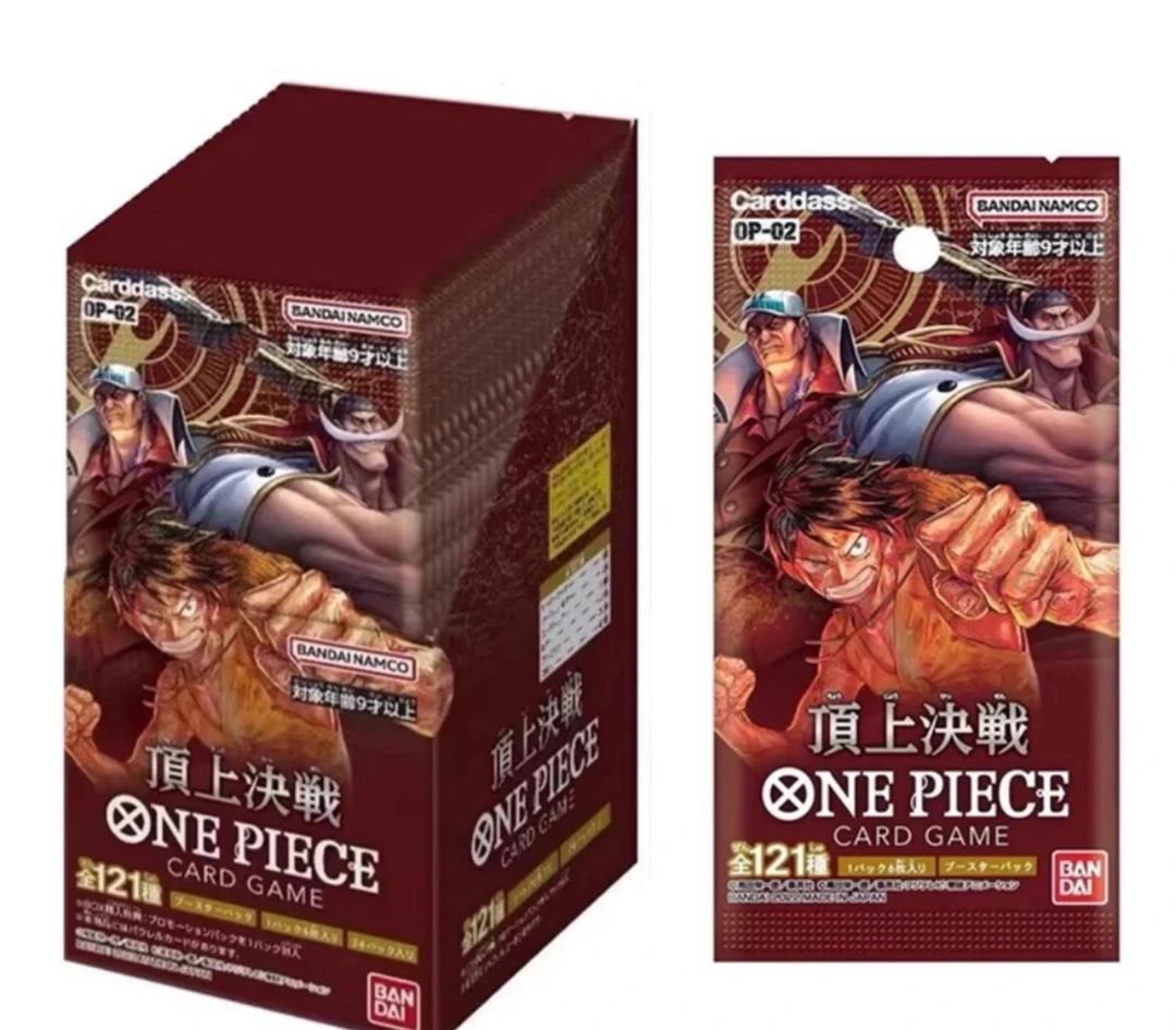 opcg 02 日版 一箱混对战卡牌
