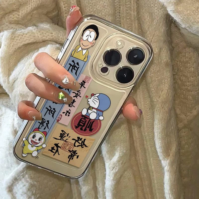 所愿皆所得苹果15手机壳iPhone14promax防摔13/12全包11创意xr软8