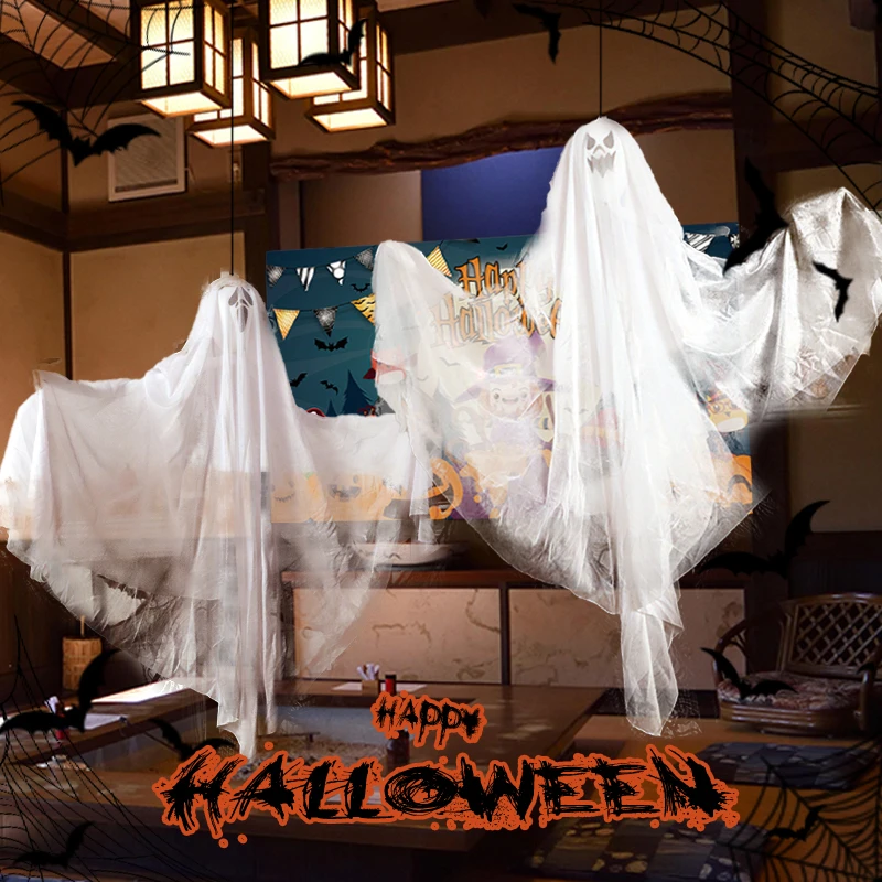 万圣节幽灵挂饰挂件装饰道具幼儿园教室吊饰氛围鬼节场景布置