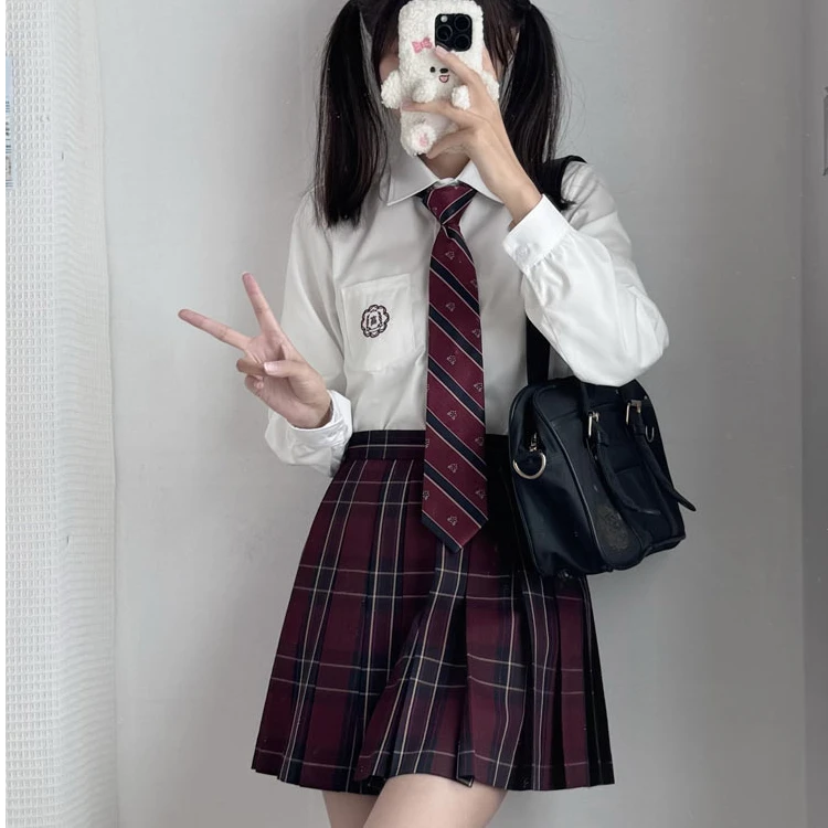 【衬衫合集】jk白色长袖衬衣学院风日系少女夏季