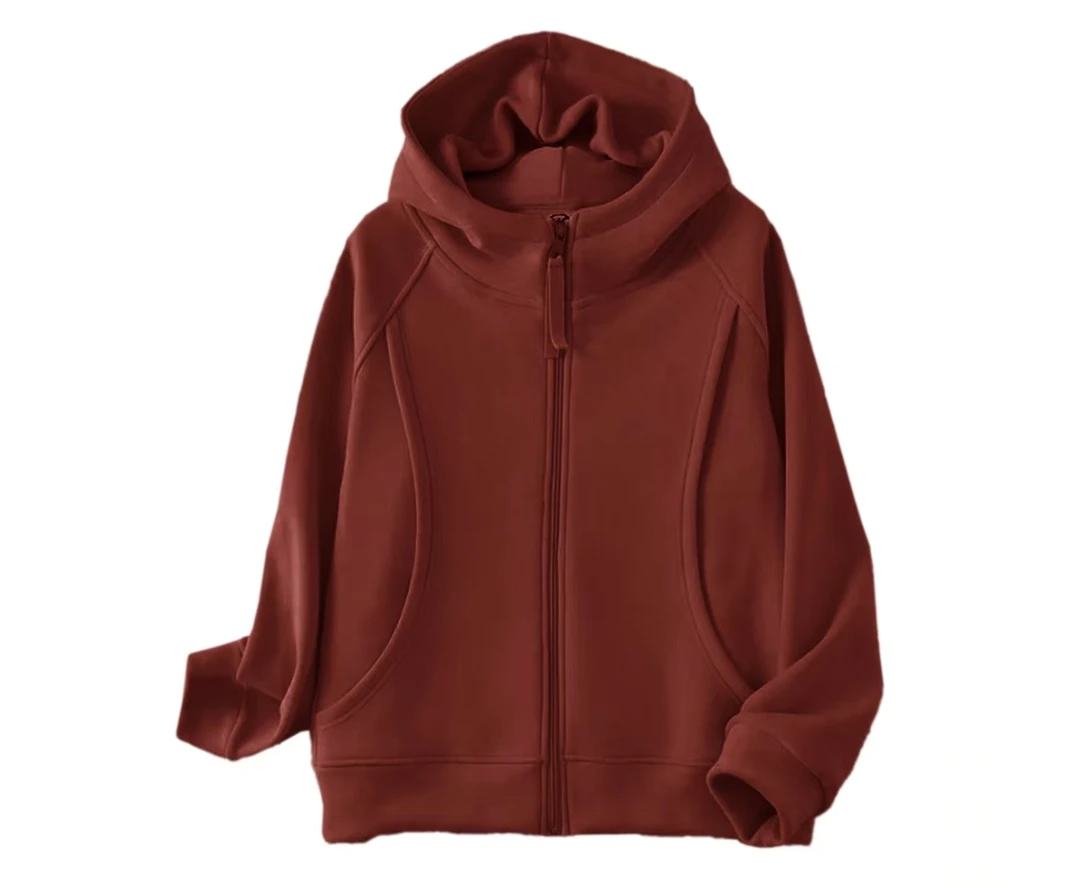 laohu设计师[FIVE]软壳防风户外休闲百搭慕斯绒女秋冬外套JX-3245