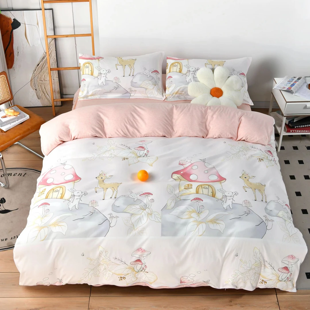 【针织棉被套200*230】天竺棉被套针织棉