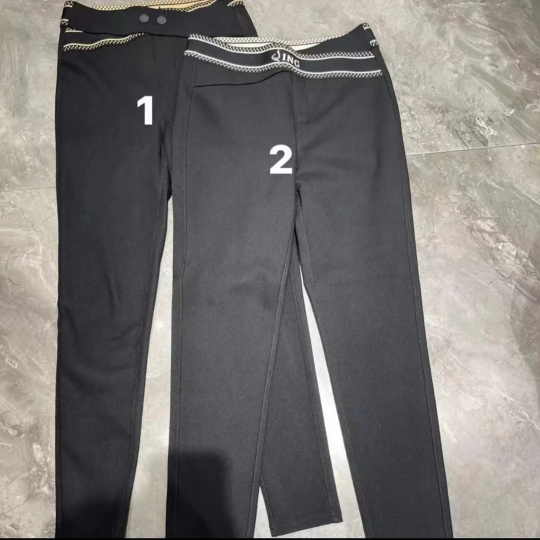 陈晶（CJING）定制款三色打底裤888小黑裤