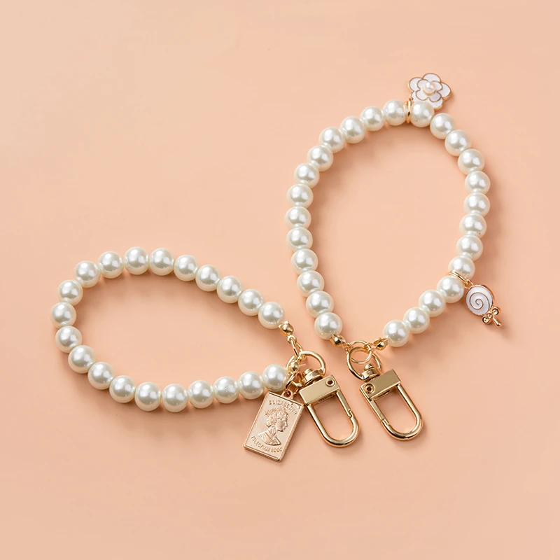 创意手链钥匙扣挂件网红手绳汽车链锁匙圈环挂饰