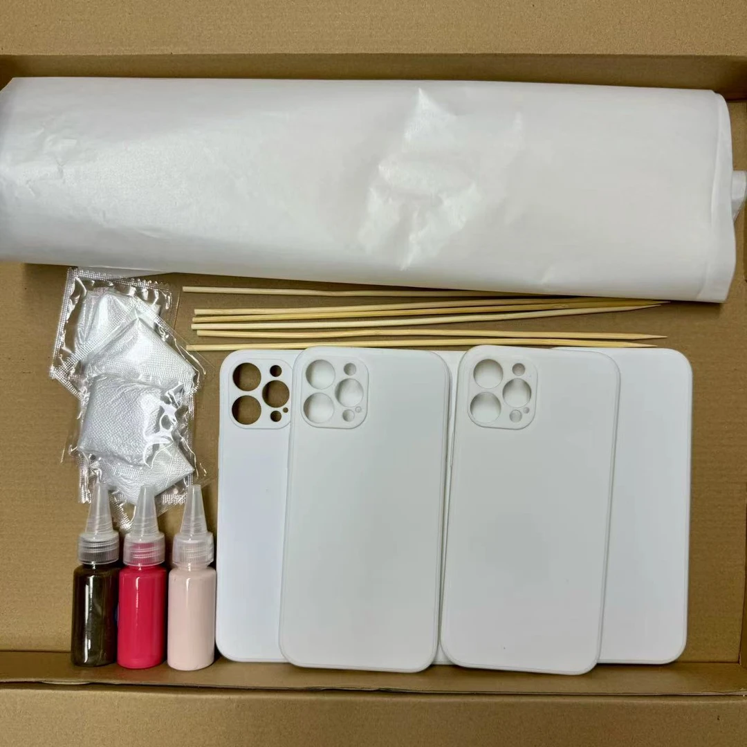 材料包DIY漂漆手机壳（使用后非质量问题NO退NO换）