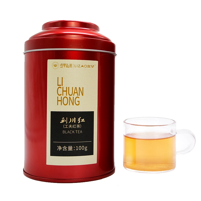 LIZAO/立早利川红茶2023年新茶恩施硒茶特级浓香型功夫红茶叶罐装