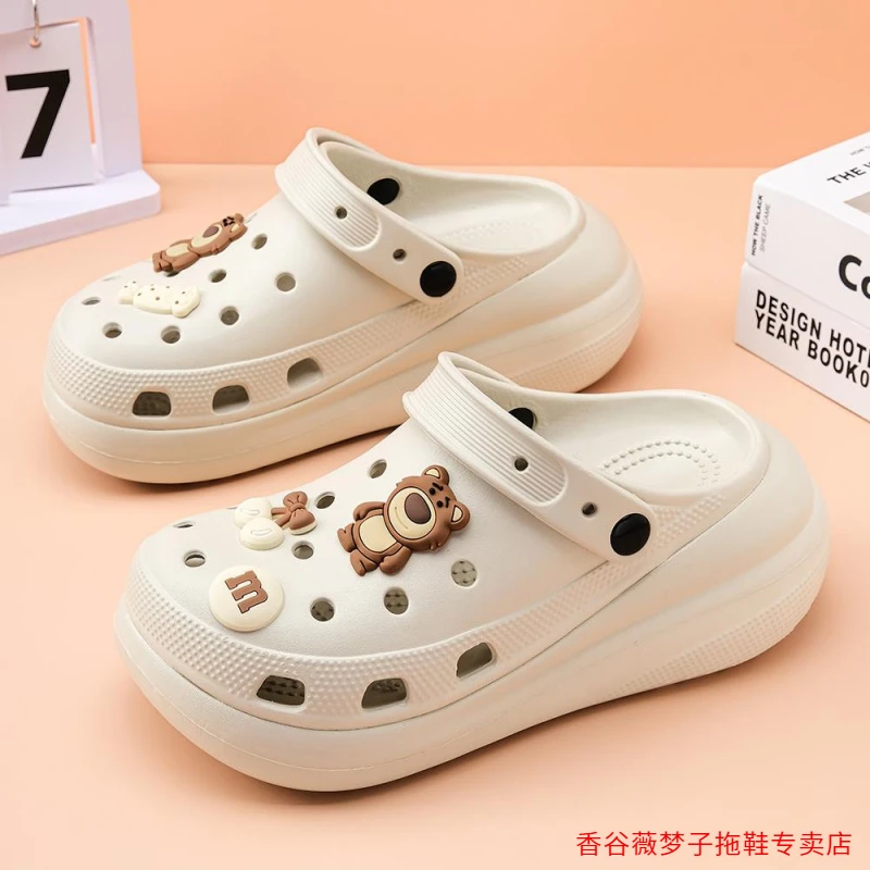 卡家洞洞鞋女款夏季新款外穿防臭踩屎感网红爆款防滑沙滩舒适凉拖