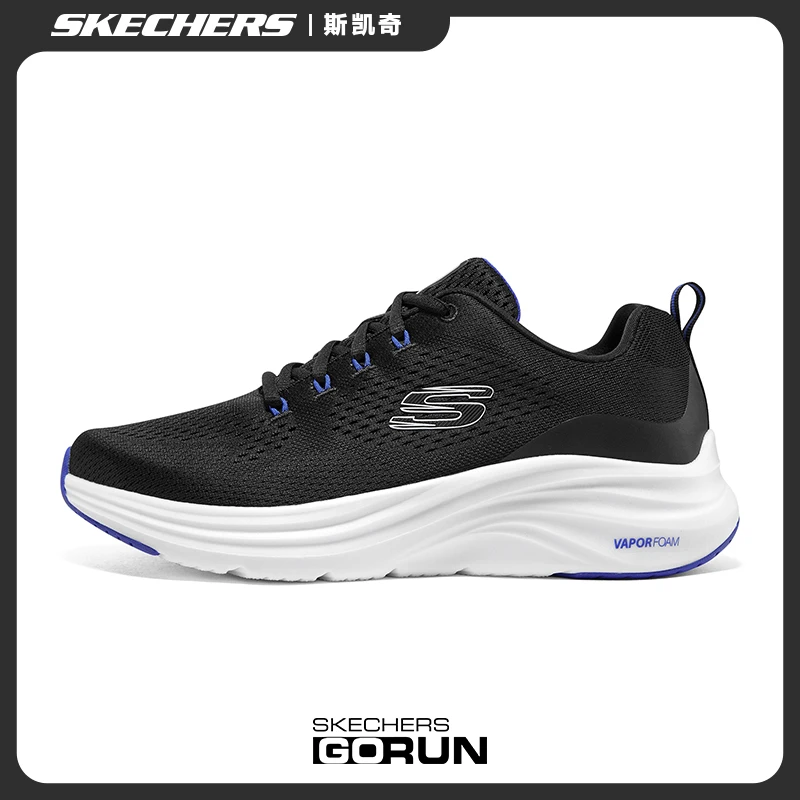 斯凯奇男鞋2025新款舒适缓震防滑运动跑步鞋绑带百搭休闲鞋232625