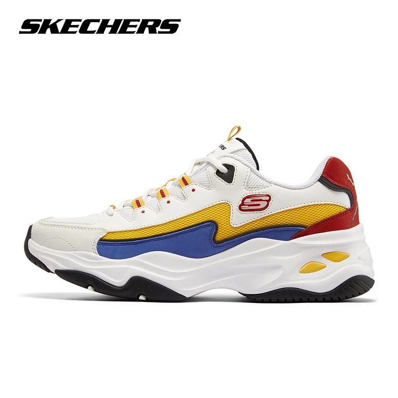 斯凯奇Skechers男鞋海贼王联名款路飞同款老爹鞋四代熊猫鞋894033