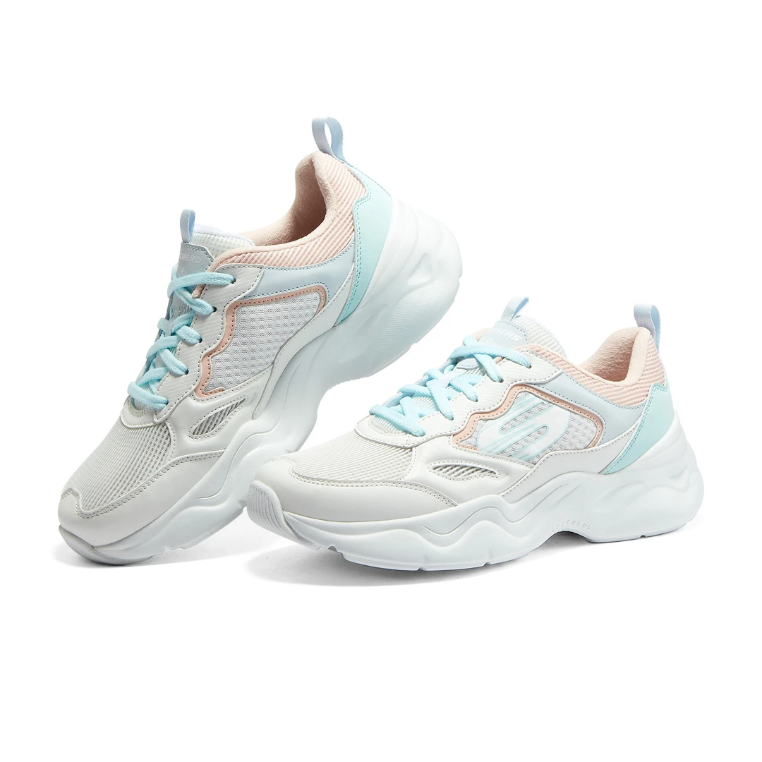 SKECHERS/斯凯奇女鞋DLITES系列时尚百搭日常绑带运动鞋896073