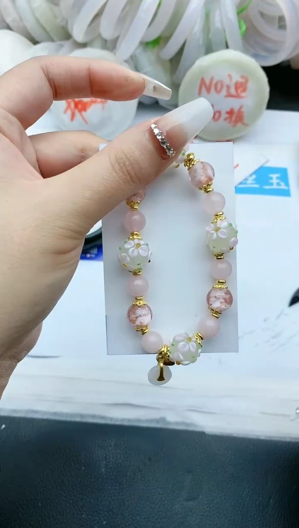 【闪购商品】石英质玉手镯未镶嵌瑕疵154