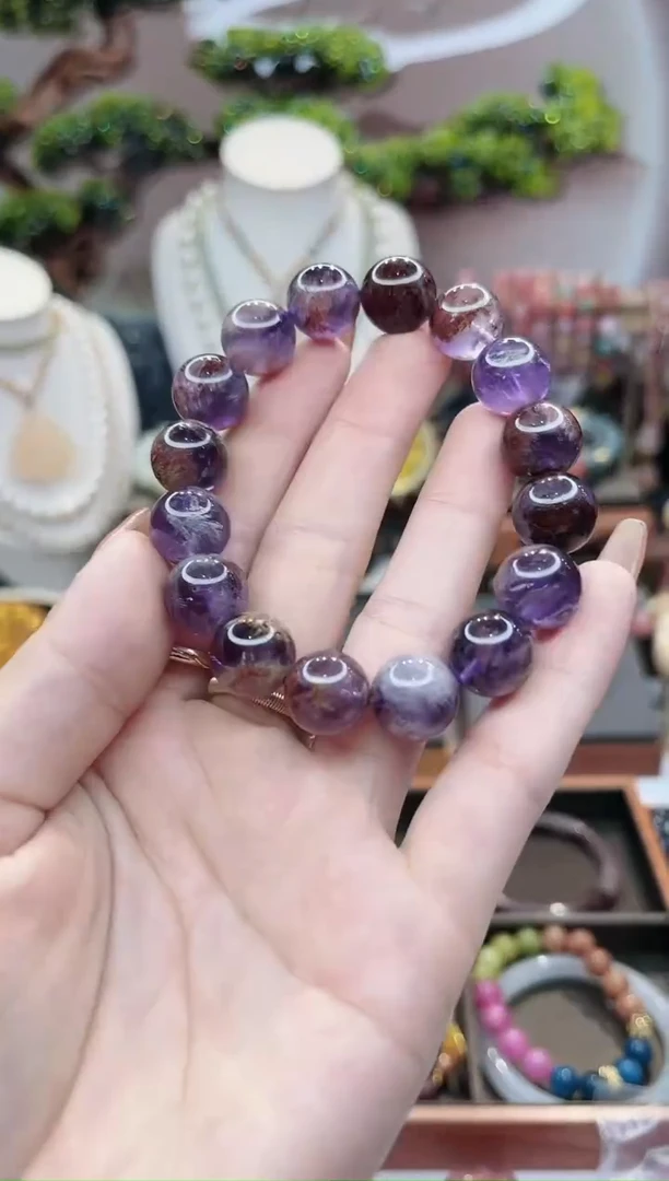 【闪购商品】水晶手链未镶嵌九紫离火手链12