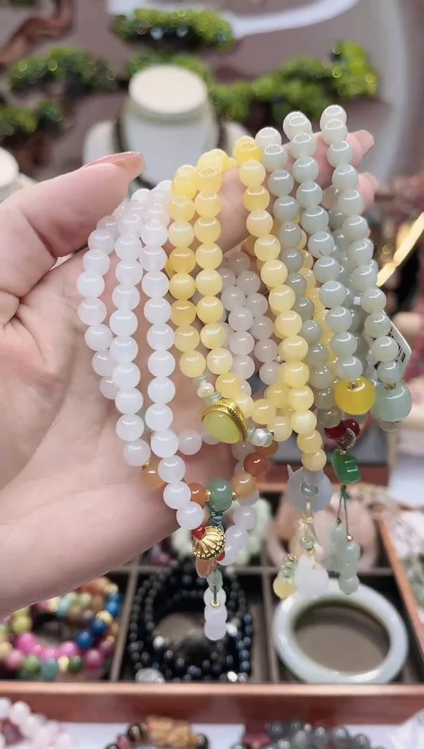 【闪购商品】和田玉手链未镶嵌随发手链3