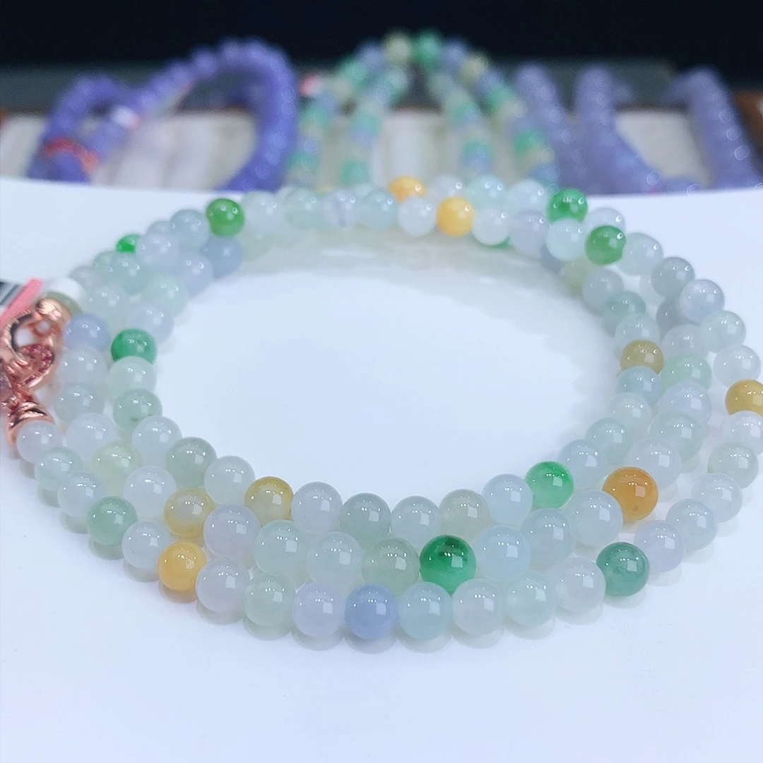 【闪购商品】翡翠手链未镶嵌卡5.5