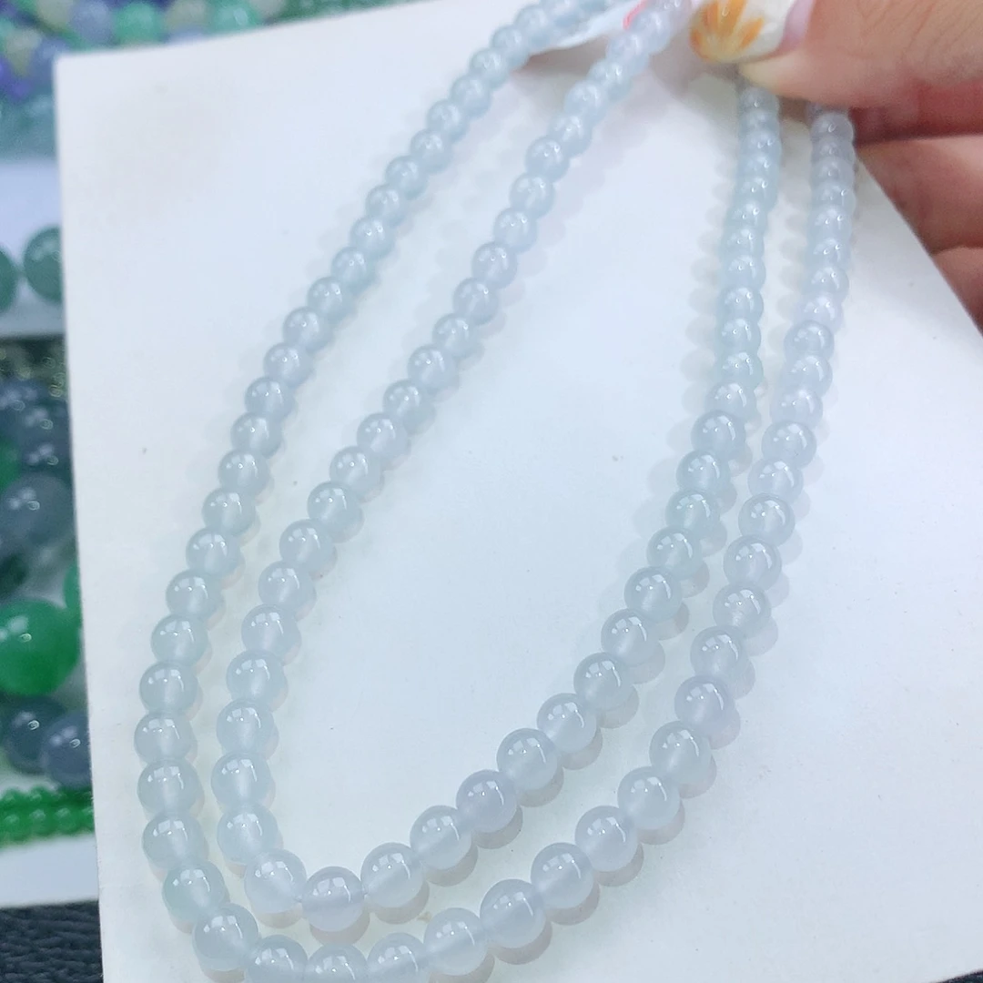 【闪购商品】翡翠手链未镶嵌卡5mm