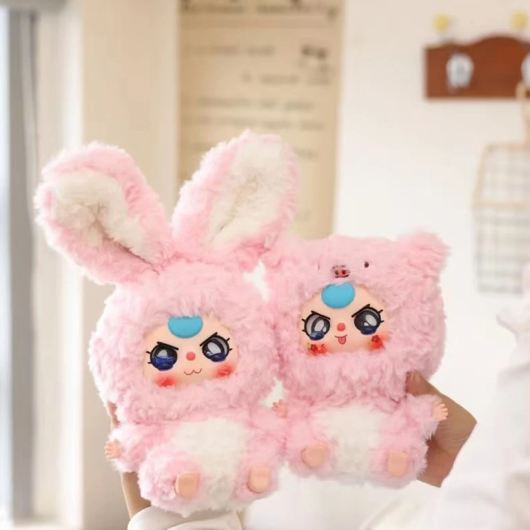 【拆盒】娃三岁十二生肖毛绒挂件可爱正版玩具