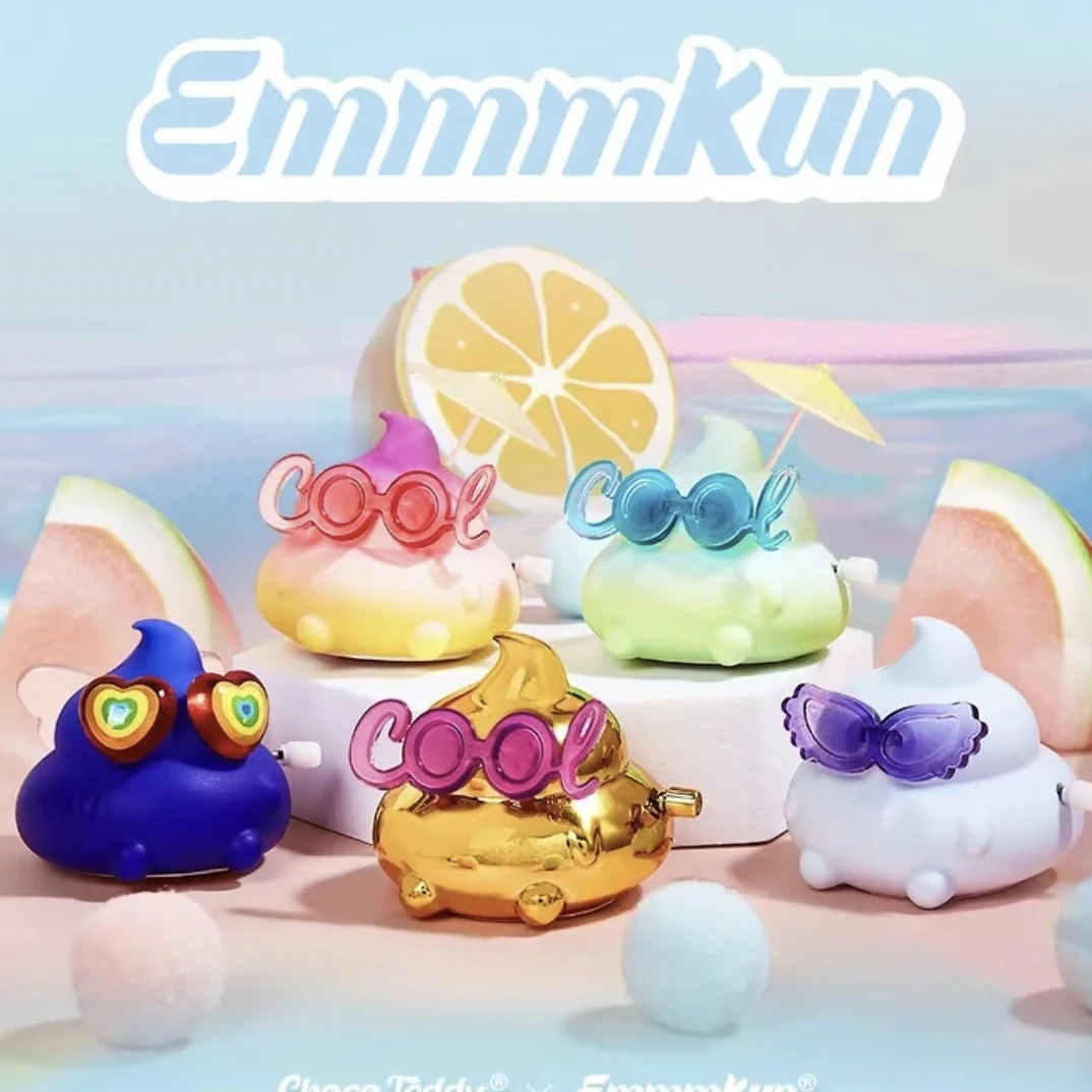 【喵喵爱拆盒】Emmmkun一起摇摆系列盲盒眼碌碌发条可动公仔