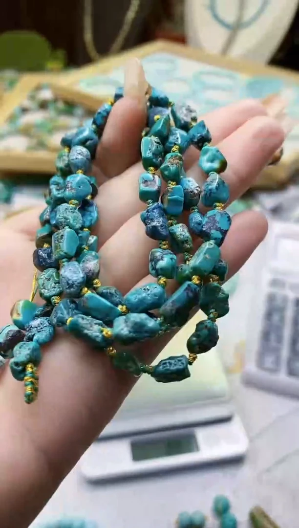 【闪购商品】绿松石项链未镶嵌804