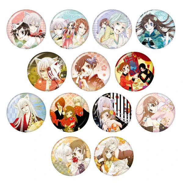 【吧唧/杯垫】元气少女缘结神原画吧唧1/2弹 /亚克力杯垫（盲盒代拆）