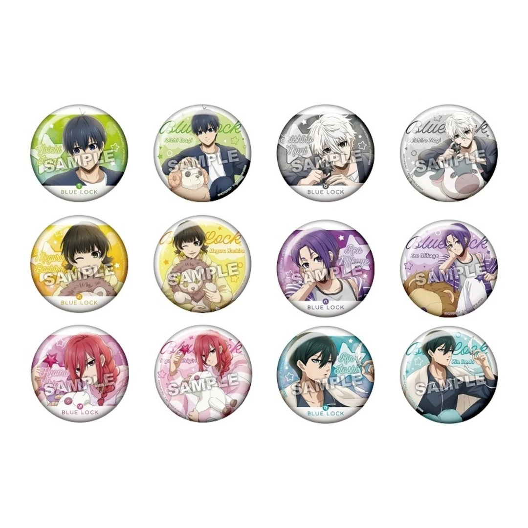 【吧唧】蓝锁bluelock星座吧唧75mm大吧唧（全12种）盲盒代拆