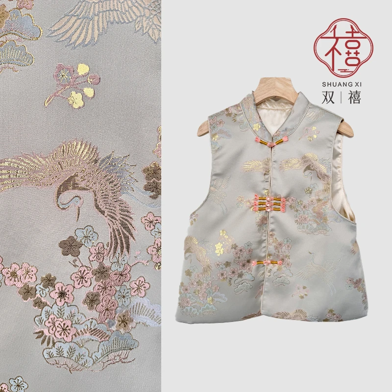 【双禧定制】泉汀--新中式马甲重工刺绣新款秋冬款气质显白女装04