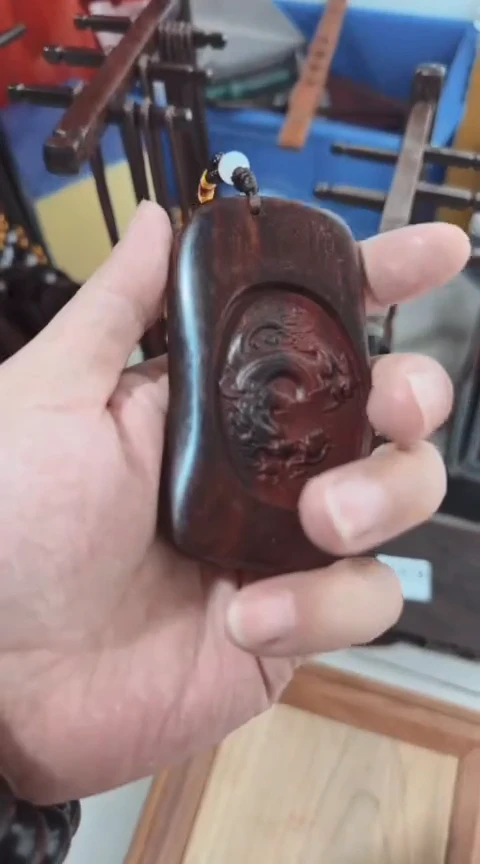 【闪购商品】木XYZT 生肖龙牌挂件
