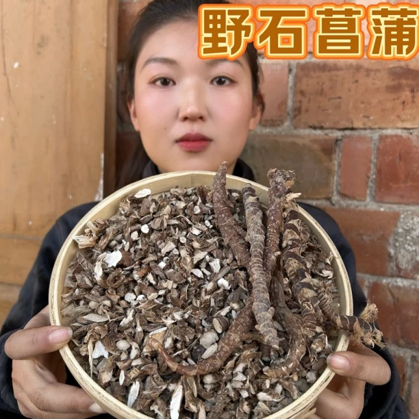 【野生石菖蒲】野外采挖石菖蒲 无硫自然晾晒切段150g包邮另售当归